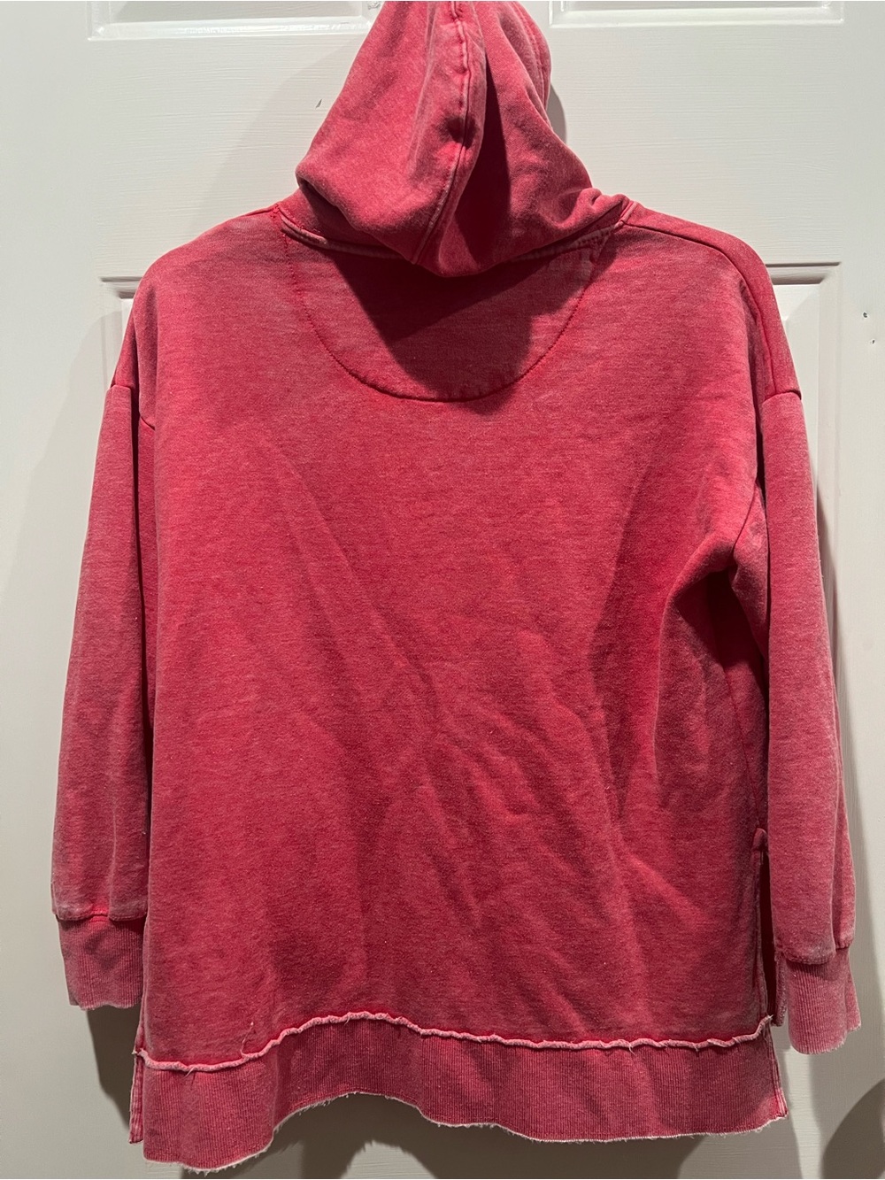 Pressbox Georgia Dark Pink Pullover Hoodie - Picture 6 of 6